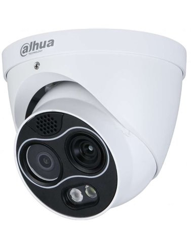 Dahua DHI-TPC-DF1241-B7F8-DW-S8 Cámara IP Domo + Térmica