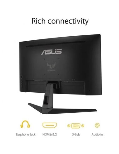 Asus Asus TUF Gaming VG27VH1B 27" LED FullHD 165Hz FreeSync Premium Monitor Curvo Gaming