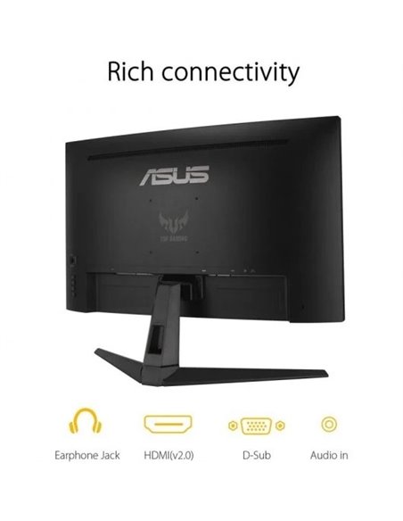 Asus Asus TUF Gaming VG27VH1B 27" LED FullHD 165Hz FreeSync Premium Monitor Curvo Gaming