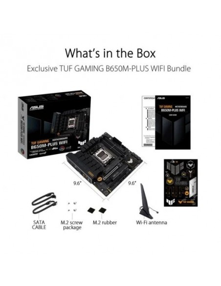 Asus TUF GAMING B650M-PLUS WiFi mATX Placa Base