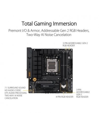 Asus TUF GAMING B650M-PLUS WiFi mATX Placa Base