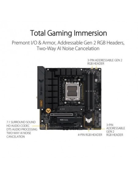 Asus TUF GAMING B650M-PLUS WiFi mATX Placa Base
