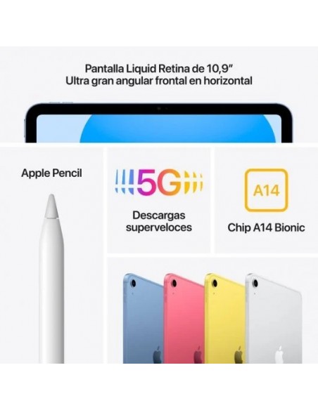 Apple iPad 2022 10.9" WiFi+Cellular 256GB Amarillo