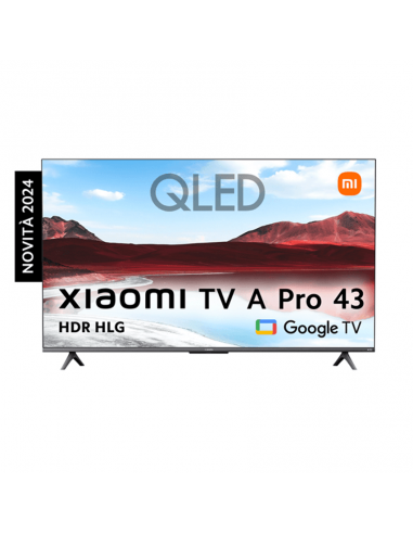 Xiaomi A PRO 2025 43" QLED UltraHD 4k Dolby Atmos GoogleTV HDR10 Televisor