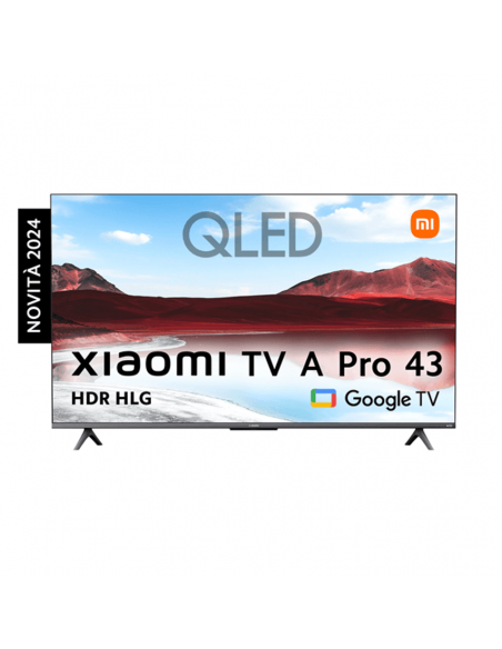 Xiaomi A PRO 2025 43" QLED UltraHD 4k Dolby Atmos GoogleTV HDR10 Televisor
