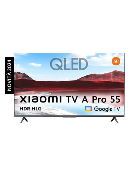 Xiaomi A PRO 2025 55" QLED UltraHD 4k Dolby Atmos GoogleTV HDR10 Televisor