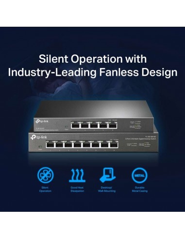 TP-Link TL-SG105PP-M2 Switch 5 Puertos 2.5G PoE++