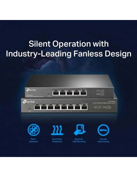 TP-Link TL-SG105PP-M2 Switch 5 Puertos 2.5G PoE++