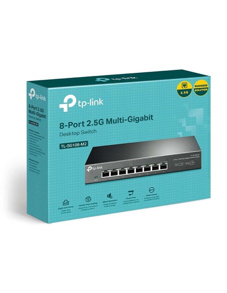 TP-Link TL-SG105PP-M2 Switch 5 Puertos 2.5G PoE++