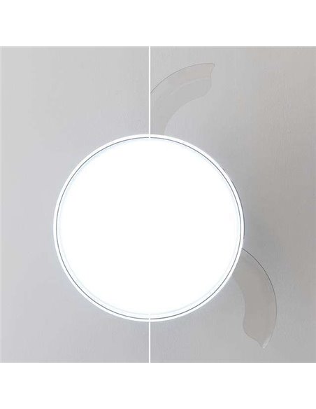 Cecotec Energysilence Aero 4200 Invisible White Ventilador de Techo Luz LED con Mando a Distancia