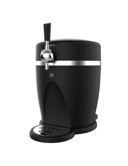 Cecotec BeerFlow Steel 5000 Dispensador de Cerveza de 60W para Barril 5L