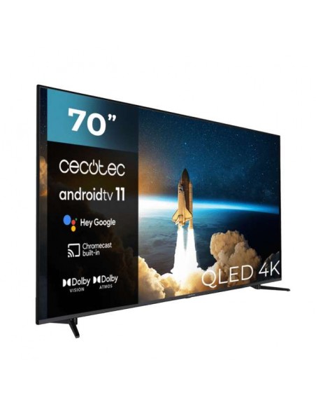 Cecotec V1+ Series VQU11070+S 70" QLED 4K UltraHD HDR10 Televisor