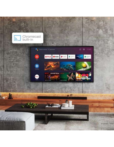 Cecotec V1+ Series VQU11070+S 70" QLED 4K UltraHD HDR10 Televisor