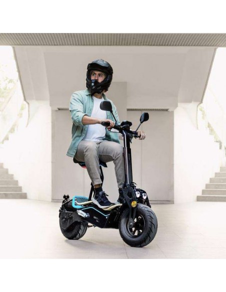 Cecotec Makalu Pro Ciclomotor Eléctrico Potencia Máxima 1600W Doble Suspensión