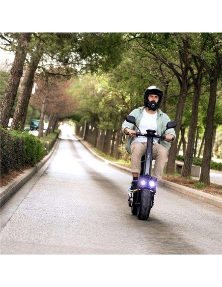 Cecotec Makalu Pro Ciclomotor Eléctrico Potencia Máxima 1600W Doble Suspensión