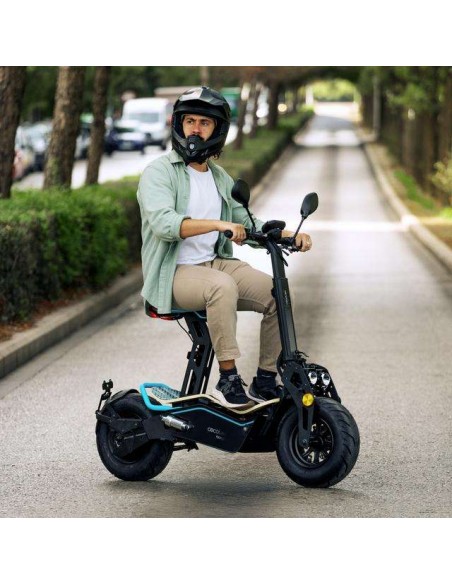 Cecotec Makalu Pro Ciclomotor Eléctrico Potencia Máxima 1600W Doble Suspensión