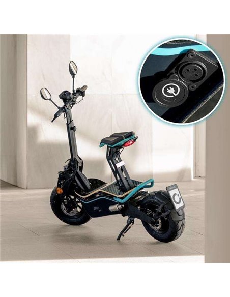 Cecotec Makalu Pro Ciclomotor Eléctrico Potencia Máxima 1600W Doble Suspensión
