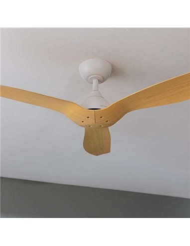 Cecotec EnergySilence Aero 5200 LightWood Ventilador de Techo con Mando a Distancia