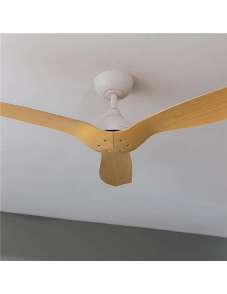Cecotec EnergySilence Aero 5200 LightWood Ventilador de Techo con Mando a Distancia