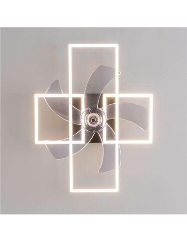 Cecotec EnergySilence LampAero 690 FlowLight Ventilador de Techo de Diseño Luz LED y Mando a Distancia