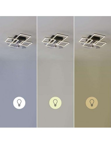 Cecotec EnergySilence LampAero 690 FlowLight Ventilador de Techo de Diseño Luz LED y Mando a Distancia