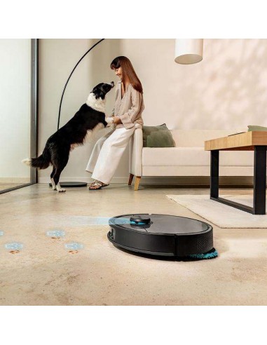 Cecotec Conga 20090 ProAI InfinitySoap Cut&Spa Robot Aspirador con Tecnología Láser con Base de Autovaciado