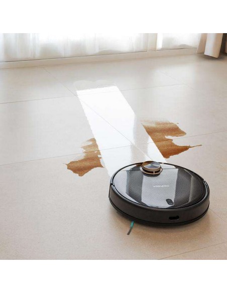 Cecotec Conga 13090 Spin Revolution Home&Wash Robot Aspirador con Base de Autovaciado 4en1