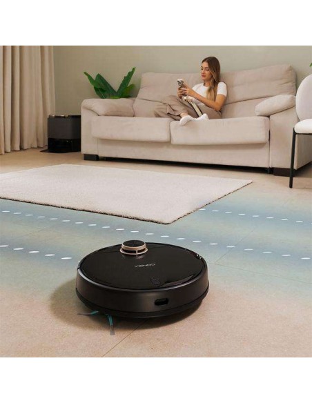 Cecotec Conga 13090 Spin Revolution Home&Wash Robot Aspirador con Base de Autovaciado 4en1