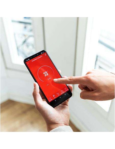 Cecotec Ready Warm 1800 Thermal Connected con 8 Elementos y 1200W, WiFi, Mando a Distancia