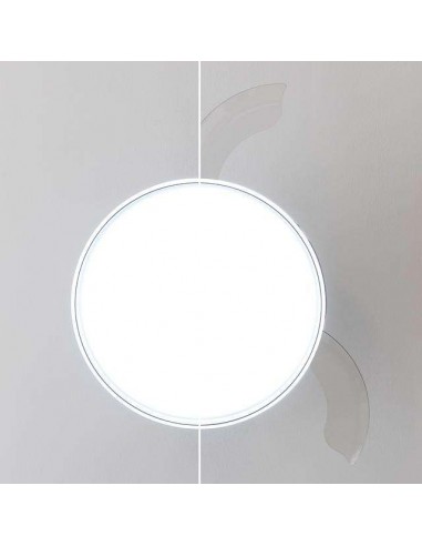 Cecotec Energysilence Aero 4200 Invisible Steel Ventilador de Techo Luz LED con Mando a Distancia