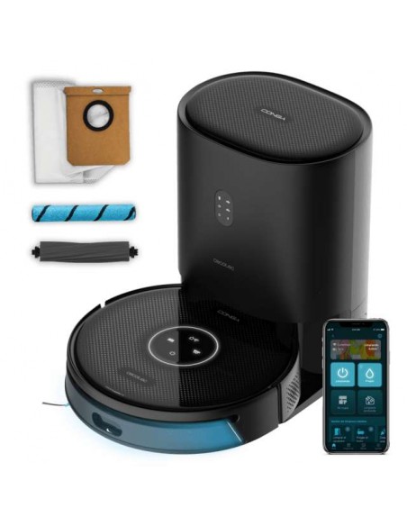 Cecotec Conga 14090 Twice Roller Home&Fill Robot Aspirador y Friegasuelos con Base de Autovaciado