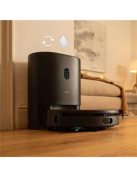 Cecotec Conga 14090 Twice Roller Home&Fill Robot Aspirador y Friegasuelos con Base de Autovaciado