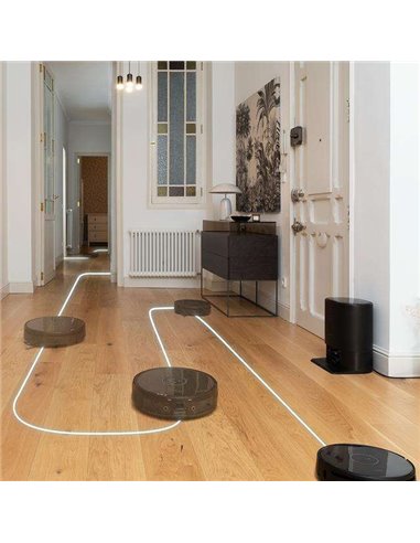 Cecotec Conga 14090 Twice Roller Home&Fill Robot Aspirador y Friegasuelos con Base de Autovaciado