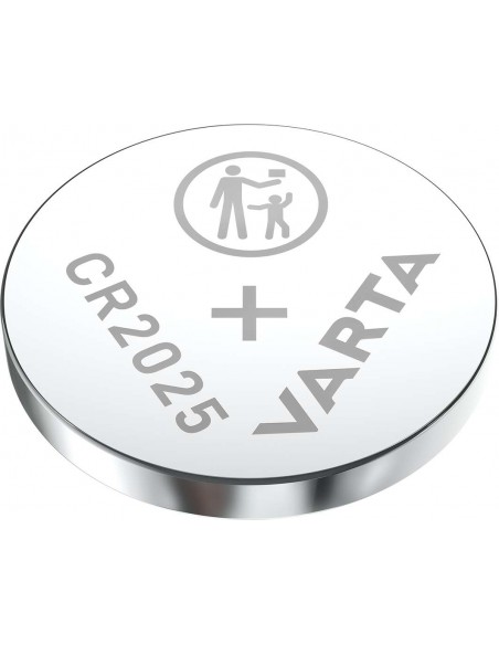 Varta Pack 4 Pilas Botón CR2025 3V