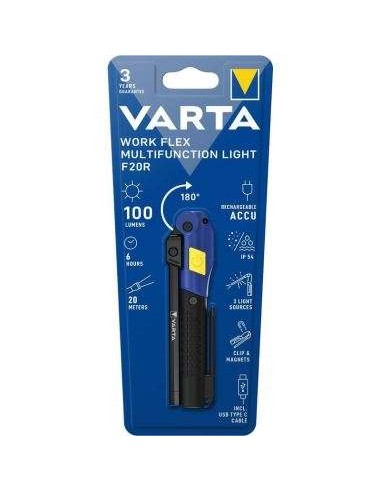 Varta Luz Multifunción Work Flex F20R Recargable