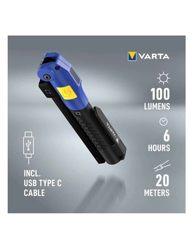 Varta Luz Multifunción Work Flex F20R Recargable