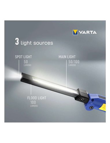 Varta Luz Multifunción Work Flex F20R Recargable