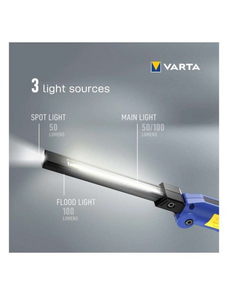 Varta Luz Multifunción Work Flex F20R Recargable