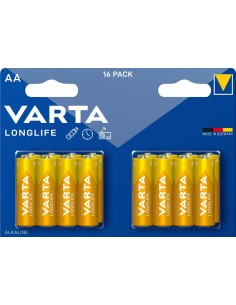 Varta Longlife AA Pack 16 Pilas
