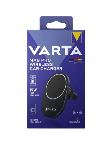 Varta Mag Pro Wireless Car Charger Smartphone