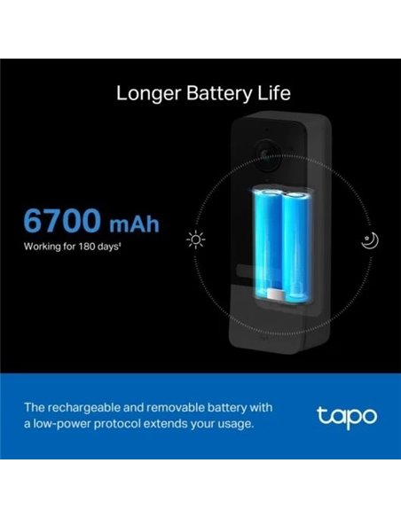 TP-Link TAPO D230S1 Timbre Inteligente con Vídeo y Batería