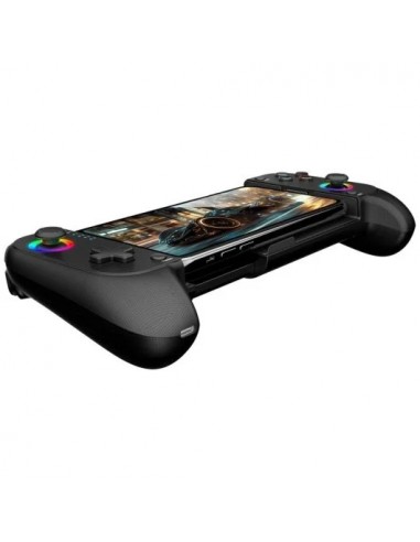 Mars Gaming MGPX Gamepad Bluetooth 5.0 para Android e IOS RGB Neon Vibración Dual Turbo Negro