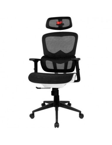 Drift DRAIR200 Mesh Silla Gaming Ergonómica Transpirable y Regulable Negra/Blanca