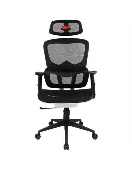 Drift DRAIR200 Mesh Silla Gaming Ergonómica Transpirable y Regulable Negra/Blanca