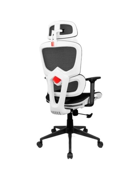 Drift DRAIR200 Mesh Silla Gaming Ergonómica Transpirable y Regulable Negra/Blanca