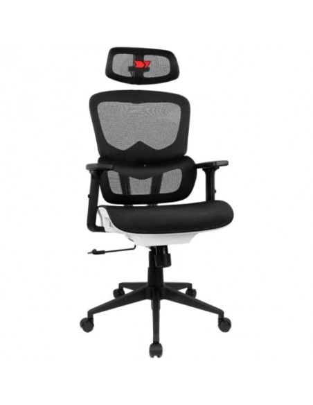 Drift DRAIR200 Mesh Silla Gaming Ergonómica Transpirable y Regulable Negra/Blanca