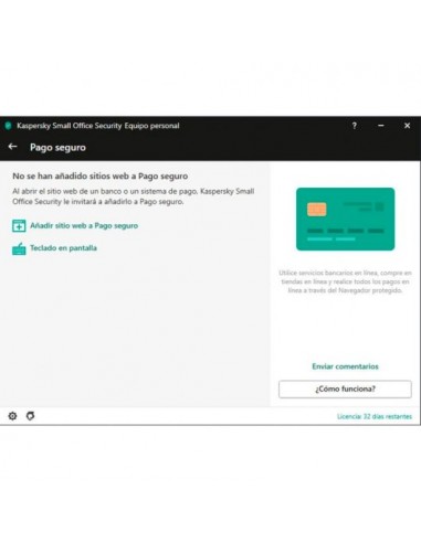 Kaspersky Small Office Security V7 10 Usuarios + 1 Servidor - 1 Año