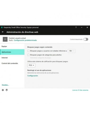 Kaspersky Small Office Security V7 10 Usuarios + 1 Servidor - 1 Año