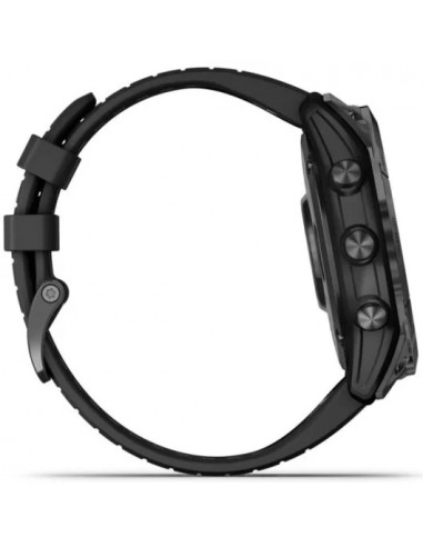 Garmin Epix Pro (Gen 2) Reloj Smartwatch 51mm Gris con Correa de Silicona Negra