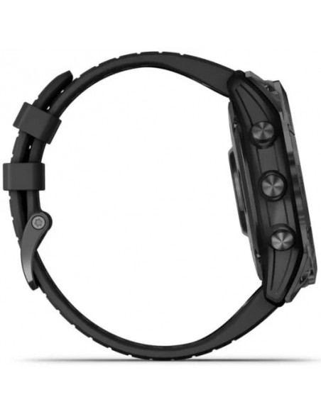 Garmin Epix Pro (Gen 2) Reloj Smartwatch 51mm Gris con Correa de Silicona Negra